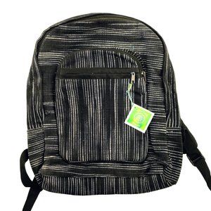Mother Earth Mandala - Black Backpack